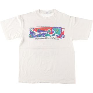 古着 90年代 SOF TEE プリントTシャツ USA製 メンズM ヴィンテージ /eaa442845(Tシャツ/カットソー(半袖/袖なし))