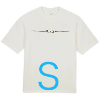 ジョーダン(Jordan Brand（NIKE）)のTravis Scott T-Shirt White トラヴィス　S白(Tシャツ/カットソー(半袖/袖なし))