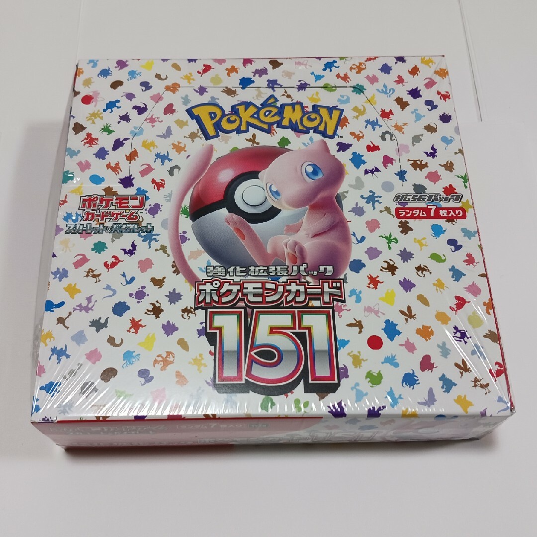 ポケモンカード151 BOX エンタメ/ホビーのトレーディングカード(Box/デッキ/パック)の商品写真