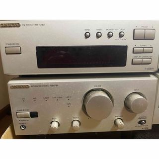 オンキヨー(ONKYO)のONKYO ＭＤ.CD.チューナー.アンプ.スピーカー(アンプ)