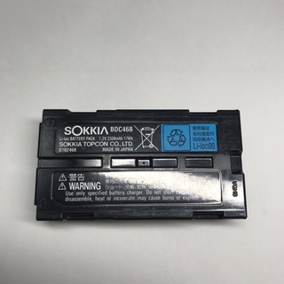 測量    ソキア sokkia バッテリー BDC46B 純正品　中古品(その他)