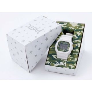 エックスガール(X-girl)のx-girl × g-shock コラボ 腕時計(腕時計)