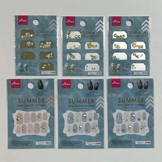 ダイソー(DAISO)のダイソー SUMMER ネイルジュエリーパーツ&シール セット(デコパーツ)