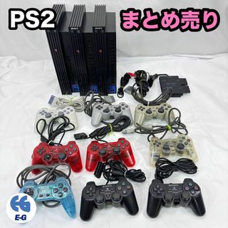 ソニー(SONY)のプレステーションⅡ  本体(3) コントローラー(9) 他まとめ売り 現状品(家庭用ゲーム機本体)