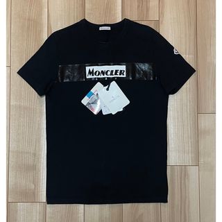 モンクレール(MONCLER)の［国内正規品］モンクレール　ボックスロゴ　プリントTシャツ　ブラック(Tシャツ/カットソー(半袖/袖なし))