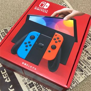 Nintendo Switch - 【新品未使用】Nintendo Switch 有機EL モデル 本体 ネオン