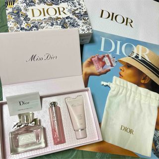 クリスチャンディオール(Christian Dior)のMiss Dior ミスディオール　限定コフレ　ブルーミングブーケ　新品　巾着付(口紅)