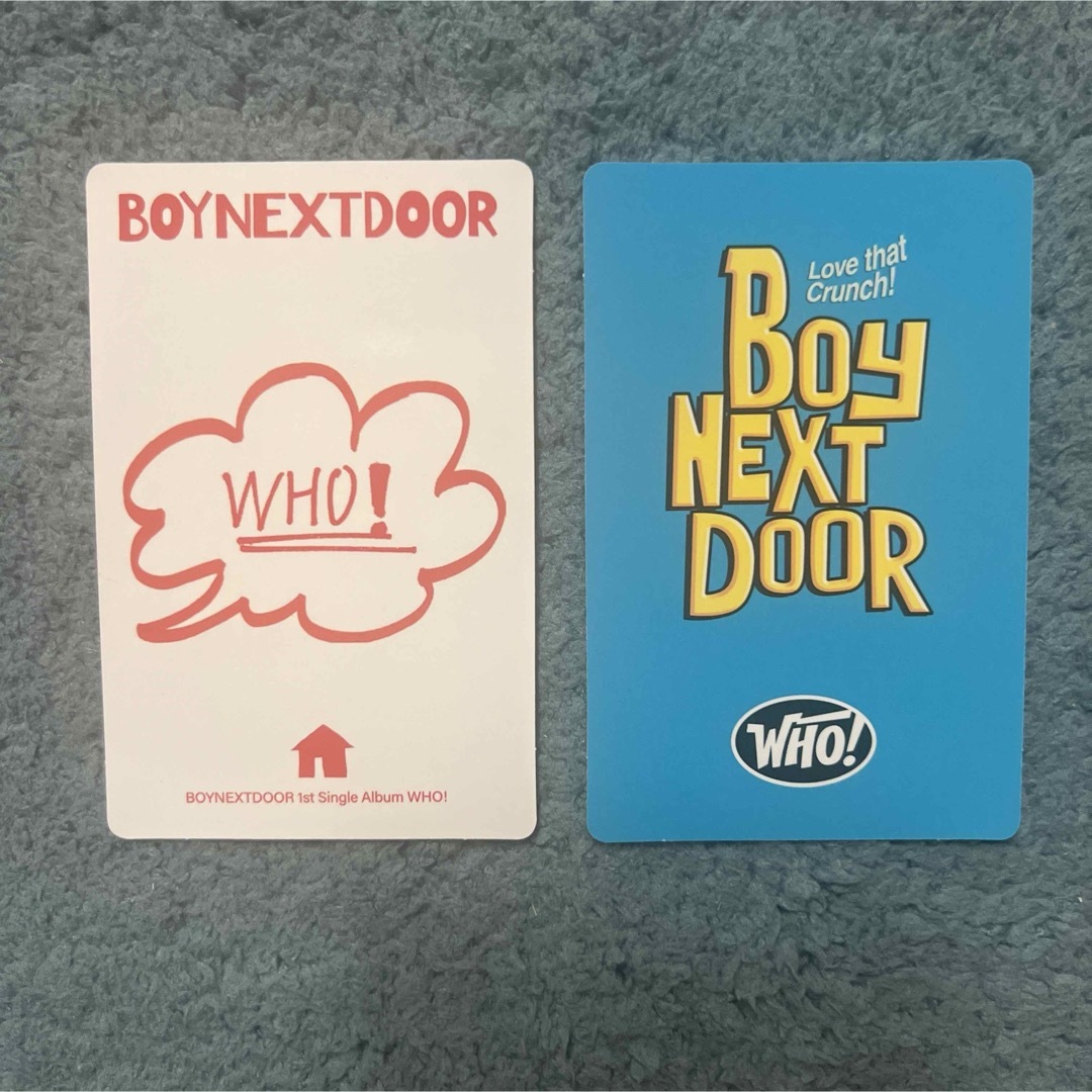 BOYNEXTDOOR(ボーイネクストドア)のboynextdoor ボイネク　トレカ　ソンホ　SUNGHO  エンタメ/ホビーのCD(K-POP/アジア)の商品写真