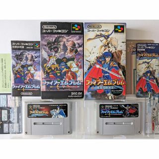 スーパーファミコン(スーパーファミコン)のSFC ファイアーエムブレム 聖戦の系譜 紋章の謎 セット　スーファミ FE(家庭用ゲームソフト)