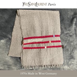 イヴサンローラン(Yves Saint Laurent)の【 1970年西ドイツ製 】 イヴ・サンローラン マフラー(マフラー/ショール)