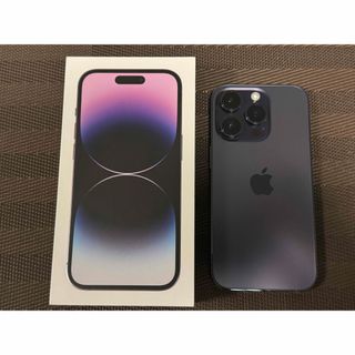 アップル iPhone14 Pro 256GB ディープパープル(スマートフォン本体)