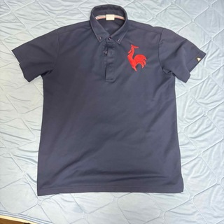 ルコックスポルティフ(le coq sportif)の良品 PUMA GOLF ルコックゴルフ メンズ 半袖 ポロシャツ Mサイズ(ポロシャツ)