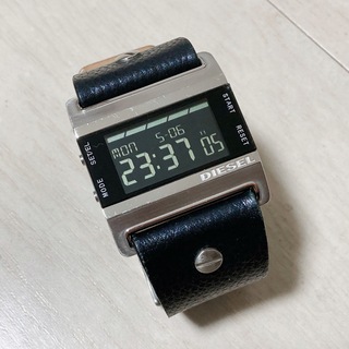 ディーゼル(DIESEL)の正規品 DIESEL ディーゼル 腕時計 電池交換済(腕時計)