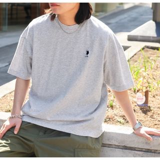 U.S. POLO ASSN. - U.S.POLO ASSN. 刺繍ロゴ半袖シャツ　ビックシルエット　男女兼用LL