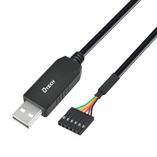 【サイズ:1m】DTECH USB TTL シリアル 変換 ケーブル 3.3V (PC周辺機器)