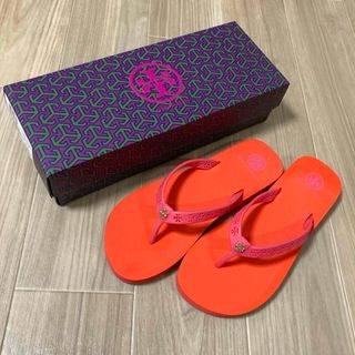 トリーバーチ(Tory Burch)の{7月末まで掲載}トリーバーチ★ビーチサンダルサイズ6（23㎝）(ビーチサンダル)