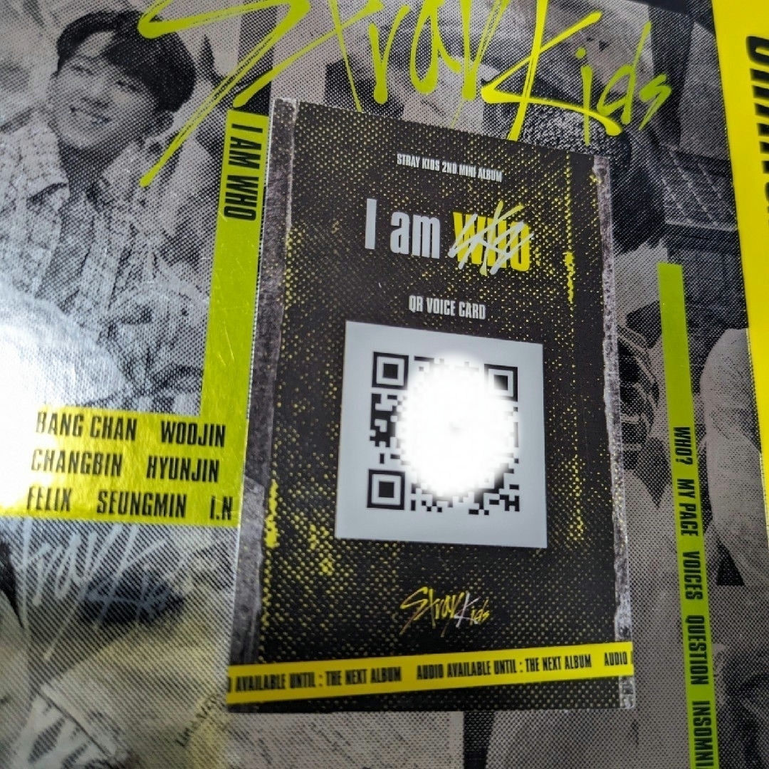 Stray Kids(ストレイキッズ)のスンミン I am WHO ② トレカ stray kids エンタメ/ホビーのCD(K-POP/アジア)の商品写真