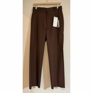 A.PRESSE Dress Chino Trousers BROWN 1(ワークパンツ/カーゴパンツ)