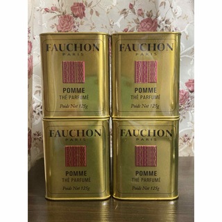 フォション(FAUCHON)のFAUCHON フォション 紅茶 アップル（缶入り）計4個(茶)