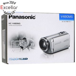 パナソニック(Panasonic)のPanasonic　デジタルビデオカメラ HC-V480MS-K 元箱あり(ビデオカメラ)