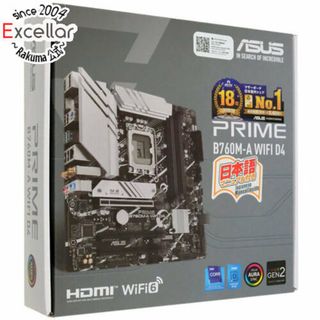 アンジェロガルバス(ANGELO GARBASUS)のASUS製　ATXマザーボード　PRIME B760M-A WIFI D4　LGA1700　未使用(PCパーツ)