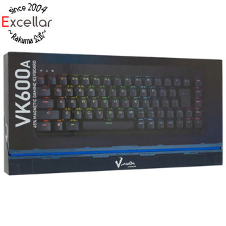 エレコム(ELECOM)のELECOM　ゲーミングキーボード V custom　TK-VK600ABK　ブラック 元箱あり(PC周辺機器)