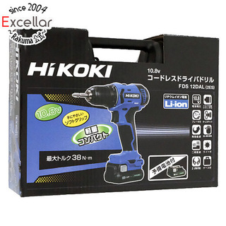HiKOKI　コードレスドライバドリル FDS12DAL (2ES)(工具)
