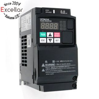 HITACHI　インバータ 三相200V 0.2kW　WJ200-002LF(工具)