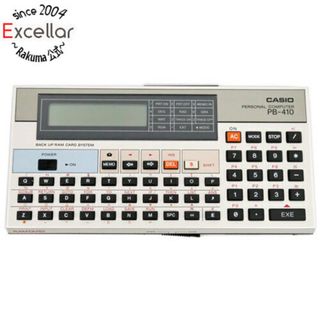 カシオ(CASIO)のCASIO製　Pocket Computer(ポケットコンピューター)　PB-410　本体のみ(その他)