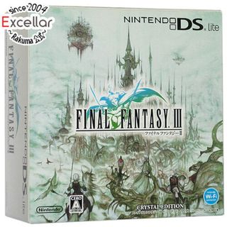 ニンテンドーDS(ニンテンドーDS)の任天堂　ニンテンドーDS Lite FFIII クリスタルエディション 元箱あり(携帯用ゲーム機本体)