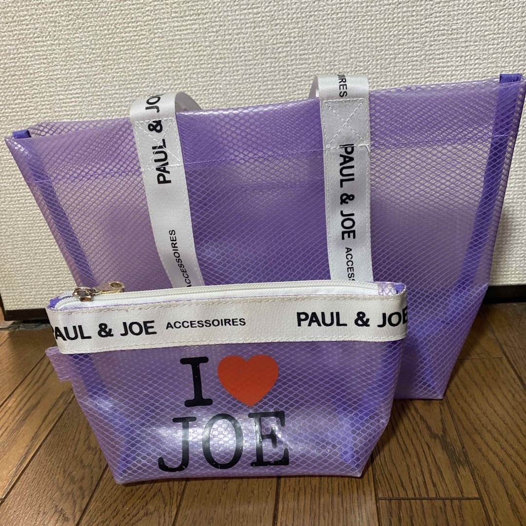 PAUL & JOE(ポールアンドジョー)の大人気！PAUL＆JOE ビニール トートバッグ レディースのバッグ(トートバッグ)の商品写真