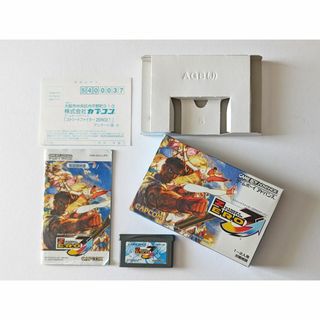 ゲームボーイアドバンス(ゲームボーイアドバンス)のGBA ストリートファイターゼロ3 アッパー ハガキあり　ゲームボーイアドバンス(携帯用ゲームソフト)