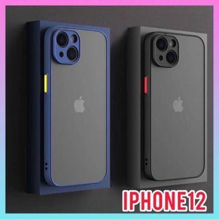 【新品】iPhoneケース 半透明クリアケースiPhone12カバー 軽くて丈夫