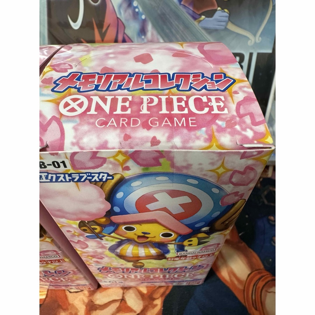 ONE PIECE(ワンピース)のワンピースカードゲーム EB-01 2box エンタメ/ホビーのトレーディングカード(Box/デッキ/パック)の商品写真