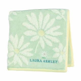 【色: ライトグリーン】[Laura Ashley] タオルハンカチレディースタ(その他)