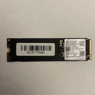 SAMSUNG - 使用頻度少 SAMSUNG NVMe SSD 512GB PM991a