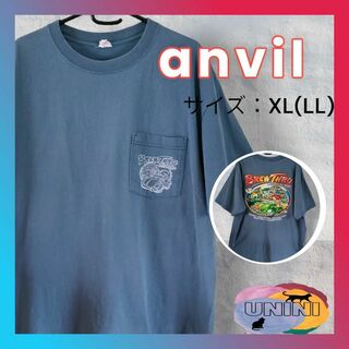 Anvil - ≪アメリカ古着≫anvil　アンヴィル　XL　LL　大きいサイズ　半袖T⑬