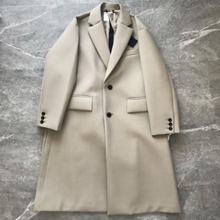 サカイ(sacai)のsacai サカイ 2023,24aw ボンディング加工オーバーサイズコート(チェスターコート)