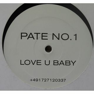 【廃盤12inch】Pate No.1 / Love U Baby(その他)