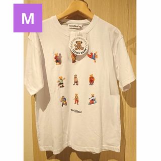 新品 Teddy Bear テディベア Tシャツ くまちゃんデザイン M メンズ(Tシャツ/カットソー(半袖/袖なし))