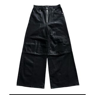 リックオウエンス(Rick Owens)のno mass prod Moto Baggy Jeans(ワークパンツ/カーゴパンツ)