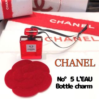 CHANEL - シャネル No5 ロー ボトルチャーム 赤ボトル レア 