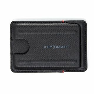 【色:Black】KeySmart(キースマート) スリムウォレット コンパクト(その他)