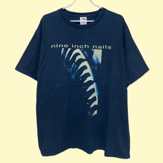 ヴィンテージ(VINTAGE)のNINE INCH NAILS ビンテージ バンド Tシャツ 古着 00s(Tシャツ/カットソー(半袖/袖なし))