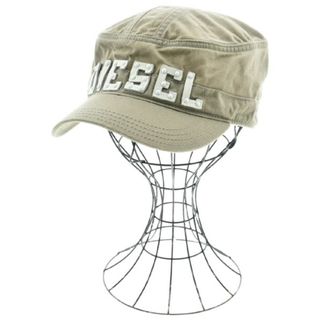 ディーゼル(DIESEL)のDIESEL ディーゼル キャップ - カーキ系 【古着】【中古】(キャップ)