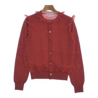 COMME des GARCONS GIRL カーディガン S 赤 【古着】【中古】