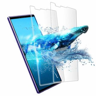 【色:ブルーライト[ブラック]-1枚セット_サイズ:Xperia 1 IV】Xp(その他)