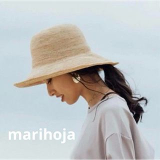 マリホジャ marihoja⭐︎weave raffia wave hat(麦わら帽子/ストローハット)