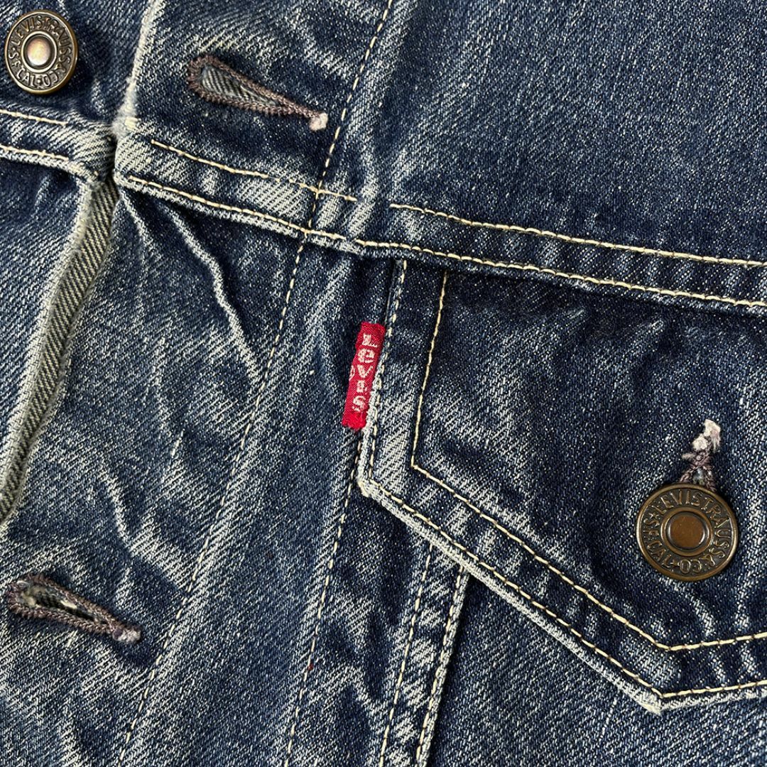 Levi's - 極上色落ち◎60s Levi's 70505 初期 イエロー綿糸 Levi's - 極上色落ち◎60s Levi's 70505 初期 イエロー綿糸