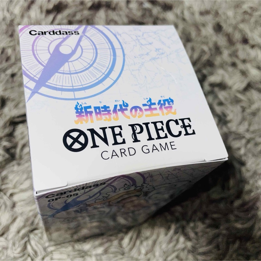 ONE PIECE(ワンピース)のテープ付き 未開封 ワンピースカード ブースターパック 新時代の主役 OP-05 エンタメ/ホビーのトレーディングカード(Box/デッキ/パック)の商品写真